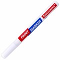 Маркер-краска лаковый EXTRA (paint marker) 2 мм, БЕЛЫЕ, НАБОР 4 шт., УСИЛЕННАЯ НИТРО-ОСНОВА, BRAUBERG, 151995 151995