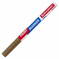 Маркер-краска лаковый EXTRA (paint marker) 2 мм, ЗОЛОТОЙ, УСИЛЕННАЯ НИТРО-ОСНОВА, BRAUBERG, 151972 151972