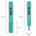 Набор текстовыделителей 4 ПАСТЕЛЬНЫХ ЦВЕТА, АССОРТИ, STAFF College "STICK PASTEL", линия письма 1-4 мм, скошенный наконечник, 152531 152531