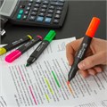 Набор текстовыделителей 6 НЕОНОВЫХ ЦВЕТОВ, АССОРТИ, STAFF College "STICK NEON", линия письма 1-4 мм, скошенный наконечник, 152534 152534