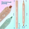 Набор текстовыделителей двусторонних 6 ЦВЕТОВ МОРАНДИ, BRAUBERG "Morandi", линия 1-5 мм, 152514 152514
