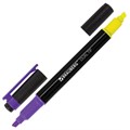 Набор текстовыделителей двусторонних BRAUBERG DUAL TIP 4 шт., АССОРТИ, линия 1-4 мм, 150845 150845