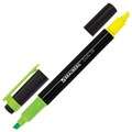 Набор текстовыделителей двусторонних BRAUBERG DUAL TIP 4 шт., АССОРТИ, линия 1-4 мм, 150845 150845