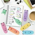 Набор текстовыделителей мини 6 ЦВЕТОВ BRAUBERG KIDS "CUTE CATS PASTEL", линия 1-5 мм, 152436 152436