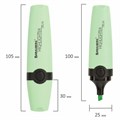 Текстовыделитель BRAUBERG "DELTA PASTEL", МЯТА, линия 1-5 мм, 151730 151730