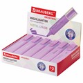 Текстовыделитель BRAUBERG "ORIGINAL PASTEL", ЛАВАНДОВЫЙ, линия 1-5 мм, 151695 151695