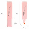 Текстовыделитель BRAUBERG "ORIGINAL PASTEL", ПАСТЕЛЬНЫЙ РОЗОВЫЙ, линия 1-5 мм, 151693 151693