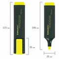 Текстовыделитель BRAUBERG "ORIGINAL", ЖЕЛТЫЙ, линия 1-5 мм, 151681 151681