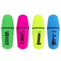 Текстовыделитель мини BRAUBERG "NEON Mini", АССОРТИ В ПЛАСТИКОВОЙ БАНКЕ, линия 1-5 мм, 152431 152431