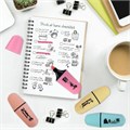 Текстовыделитель мини BRAUBERG "PASTEL Mini", АССОРТИ В ПЛАСТИКОВОЙ БАНКЕ, линия 1-5 мм, 152432 152432