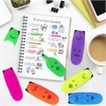 Текстовыделитель мини BRAUBERG KIDS "CUTE CATS NEON", АССОРТИ В ПЛАСТИКОВОЙ БАНКЕ, 1-5 мм, 152433 152433