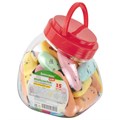 Текстовыделитель мини BRAUBERG KIDS "CUTE CATS PASTEL", АССОРТИ В ПЛАСТИКОВОЙ БАНКЕ, линия 1-5 мм, 152434. 152434