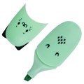 Текстовыделитель мини BRAUBERG KIDS "CUTE CATS PASTEL", АССОРТИ В ПЛАСТИКОВОЙ БАНКЕ, линия 1-5 мм, 152434. 152434