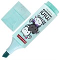 Текстовыделитель мини с принтами BRAUBERG "PASTEL", АССОРТИ В ПЛАСТИКОВОЙ БАНКЕ, 1-5 мм, 152536 152536