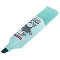 Текстовыделитель мини с принтами BRAUBERG "PASTEL", АССОРТИ В ПЛАСТИКОВОЙ БАНКЕ, 1-5 мм, 152536 152536