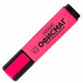 Текстовыделитель ОФИСМАГ, РОЗОВЫЙ, линия 1-5 мм, 151205 151205