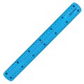 Линейка 30 см гибкая BRAUBERG "FLEX", пластиковая, ассорти, европодвес, 210675 210675