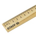 Линейка деревянная 50 см, STAFF, канадская сосна, 210802 210802