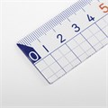 Линейка пластик 15 см ЮНЛАНДИЯ "ШКОЛЬНАЯ", прозрачная, европодвес, 210734 210734