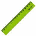 Линейка пластиковая 15 см BRAUBERG "NEON", непрозрачная, ассорти, 210750 210750