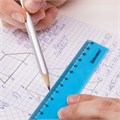 Линейка пластиковая 15 см BRAUBERG "NEON", непрозрачная, ассорти, 210750 210750
