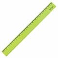 Линейка пластиковая 30 см BRAUBERG "FRUITY", тонированная, ассорти, 210767 210767