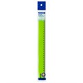 Линейка пластиковая 30 см BRAUBERG "NEON", непрозрачная, ассорти, 210751 210751
