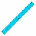Линейка пластиковая 30 см ЮНЛАНДИЯ "Color", тонированная, ассорти, 210754 210754