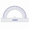 Набор чертежный ЮНЛАНДИЯ "ШКОЛЬНЫЙ" (линейка 20 см, 2 угольника, транспортир), пенал, 210737 210737