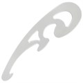 Лекало, НАБОР 3 шт., ОСТРОВ СОКРОВИЩ, 25 см, 17 см, 12 см, тонированные, европодвес, 210784 210784