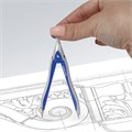 Готовальня BRAUBERG "Extra", 2 предмета (циркуль 125 мм, грифель), в пенале, 210684 210684