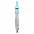 Готовальня BRAUBERG SCHOOL KIT, 11 предметов, циркуль 115 мм, циркуль 125 мм, чертежные принадлежности, мятный цвет, 210706 210706
