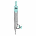 Готовальня BRAUBERG SCHOOL KIT, 11 предметов, циркуль 115 мм, циркуль 125 мм, чертежные принадлежности, мятный цвет, 210706 210706