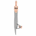 Готовальня BRAUBERG SCHOOL KIT, 11 предметов, циркуль 115 мм, циркуль 125 мм, чертежные принадлежности, персиковый цвет, 210717 210717
