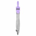 Готовальня BRAUBERG SCHOOL KIT, 8 предметов, циркуль 115 мм, чертежные принадлежности, лавандовый цвет, 210703 210703