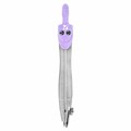 Готовальня BRAUBERG SCHOOL KIT, 8 предметов, циркуль 115 мм, чертежные принадлежности, лавандовый цвет, 210703 210703