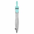 Готовальня BRAUBERG SCHOOL KIT, 8 предметов, циркуль 115 мм, чертежные принадлежности, мятный цвет, 210705 210705