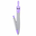 Готовальня BRAUBERG SCHOOL KIT, 9 предметов, циркуль 125 мм, чертежные принадлежности, лаванда, 210713 210713