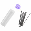 Готовальня BRAUBERG SCHOOL KIT, 9 предметов, циркуль 125 мм, чертежные принадлежности, лаванда, 210713 210713