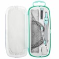 Готовальня BRAUBERG SCHOOL KIT, 9 предметов, циркуль 125 мм, чертежные принадлежности, мятный цвет, 210716 210716