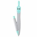 Готовальня BRAUBERG SCHOOL KIT, 9 предметов, циркуль 125 мм, чертежные принадлежности, мятный цвет, 210716 210716