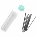 Готовальня BRAUBERG SCHOOL KIT, 9 предметов, циркуль 125 мм, чертежные принадлежности, мятный цвет, 210716 210716