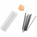 Готовальня BRAUBERG SCHOOL KIT, 9 предметов, циркуль 125 мм, чертежные принадлежности, персиковый цвет, 210715 210715