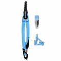 Готовальня BRAUBERG ULTRA, 4 предмета: циркуль 135 мм, запасной грифель, насадка, аквамариновый цвет, 210822 210822