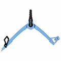 Готовальня BRAUBERG ULTRA, 4 предмета: циркуль 135 мм, запасной грифель, насадка, аквамариновый цвет, 210822 210822