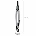 Готовальня BRAUBERG ULTRA, 4 предмета: циркуль 135 мм, запасные грифели, насадка, графитовый цвет, 210821 210821