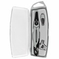 Готовальня BRAUBERG ULTRA, 4 предмета: циркуль 135 мм, запасные грифели, насадка, графитовый цвет, 210821 210821