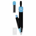 Готовальня BRAUBERG ULTRACOLOR 3 предмета: циркуль 132 мм, механический карандаш, грифель, ластик, пенал, 210804 210804