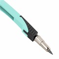 Циркуль с защитным колпачком BRAUBERG "ULTRA", 135 мм, мятный, блистер, 210820 210820