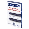 Картриджи чернильные СИНИЕ CENTROPEN, КОМПЛЕКТ 10 шт., 1 0019 1002 140998